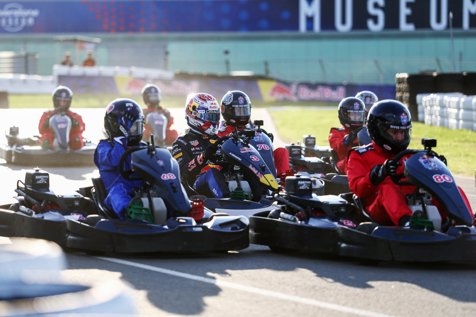 Max vs 100: What had Max Verstappen “a little bit worried” before beating 100 amateur karters Max vs 100: What had Max Verstappen “a little bit worried” before beating 100 amateur karters