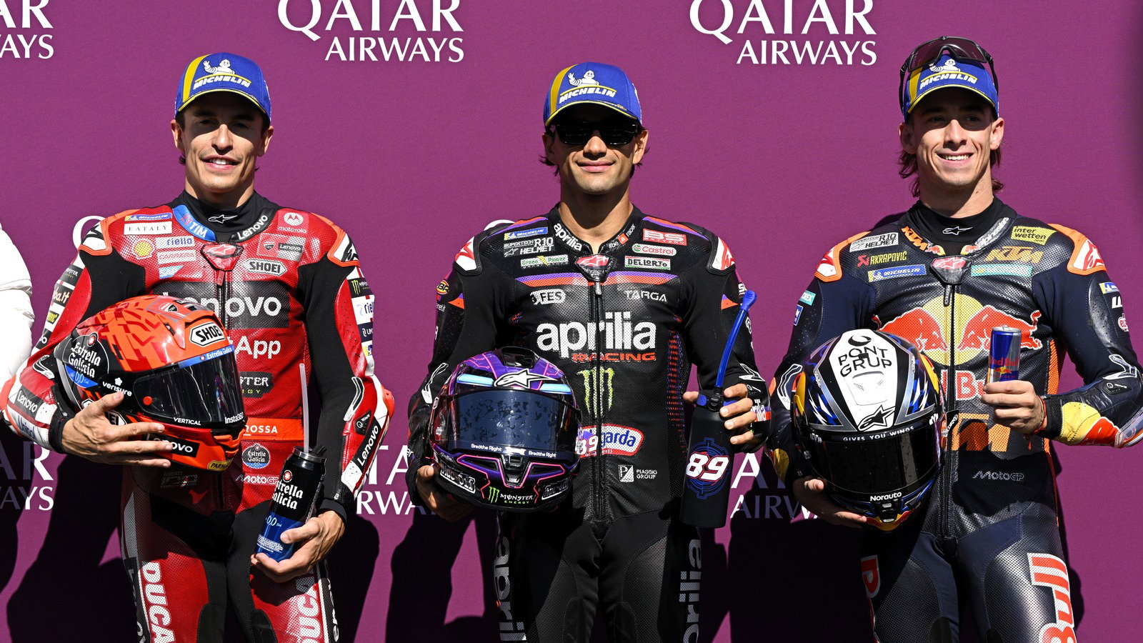 Starting grid for the 2026 Red Bull Ring MotoGP Sprint race Starting grid for the 2026 Red Bull Ring MotoGP Sprint race