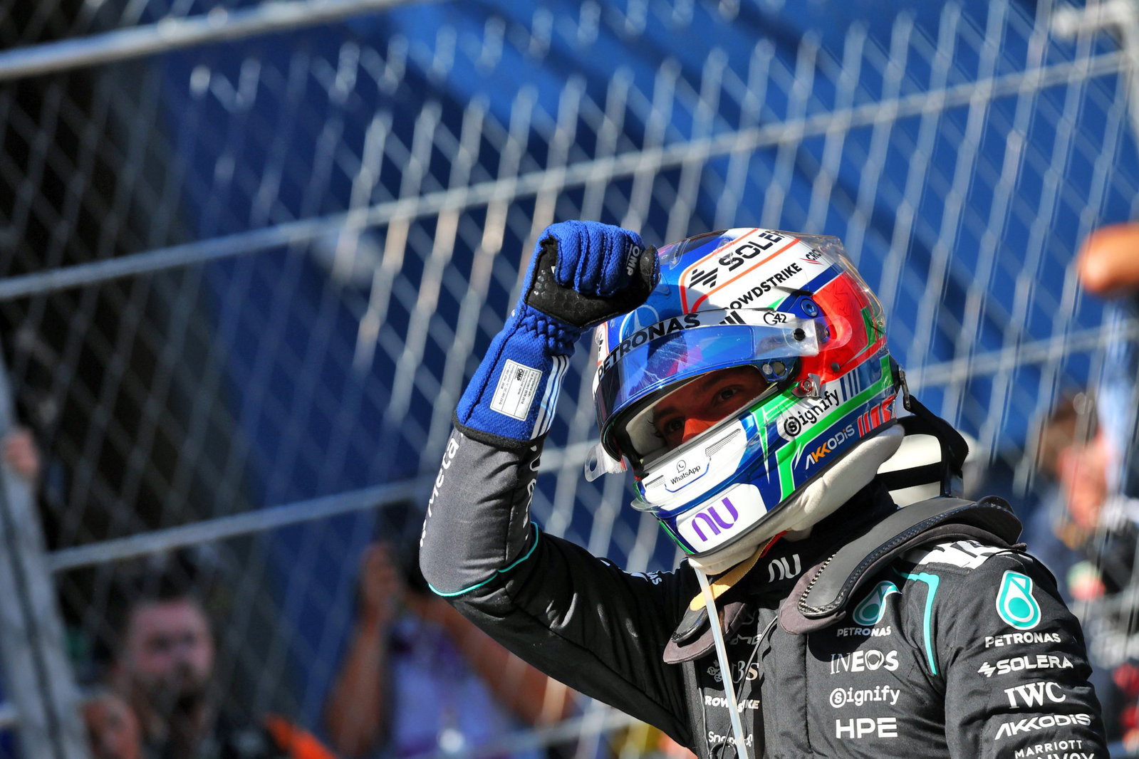 Kimi Antonelli wins after Lando Norris loses out on turgid Madrid F1 debut Kimi Antonelli wins after Lando Norris loses out on turgid Madrid F1 debut