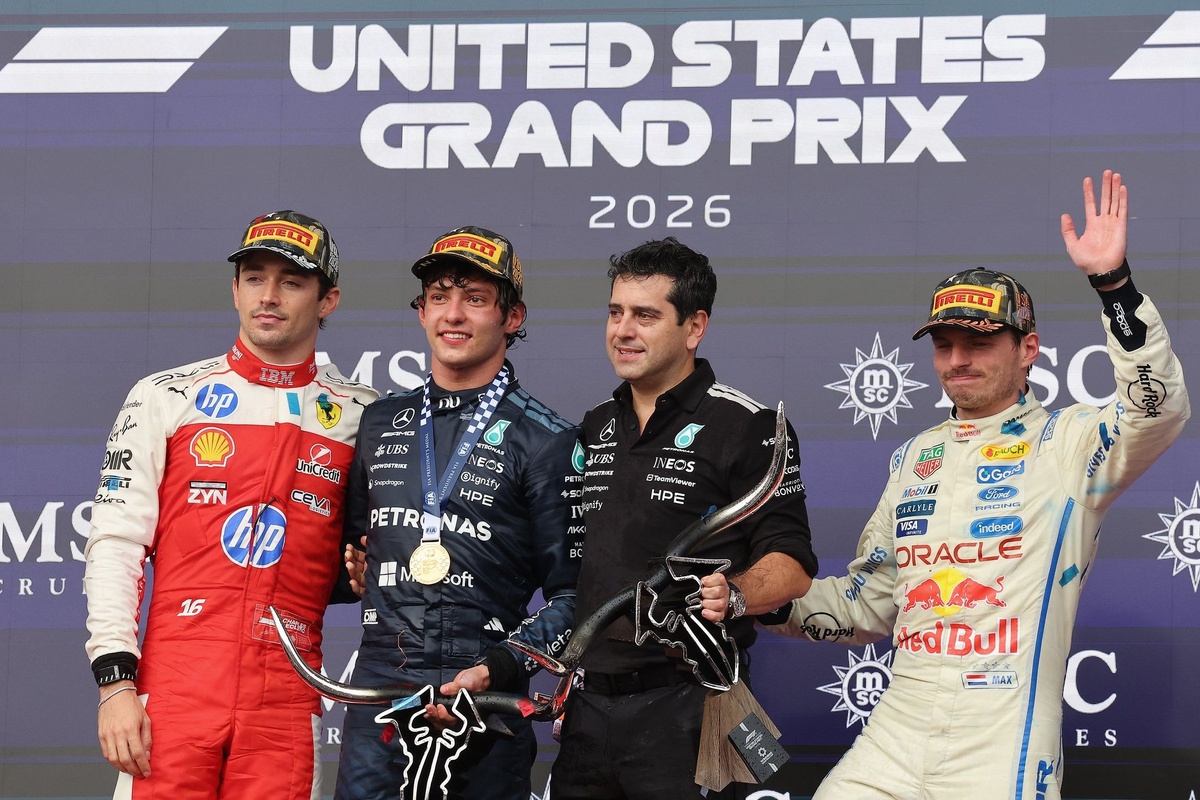 2026 Amerika GP: Austin’de zaferin adı Antonelli, Leclerc ve Verstappen podyumda!