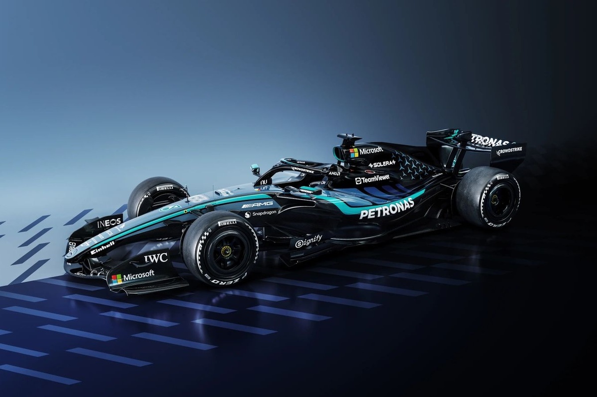 Mercedes, ABD GP’de kullanacağı özel renk düzenini tanıttı