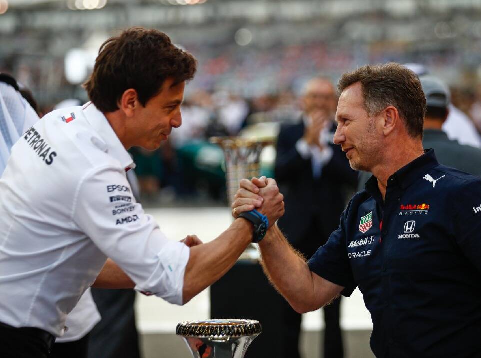 Christian Horner: Rivalität mit Toto Wolff wurde zum “Theater” Christian Horner: Rivalität mit Toto Wolff wurde zum “Theater”