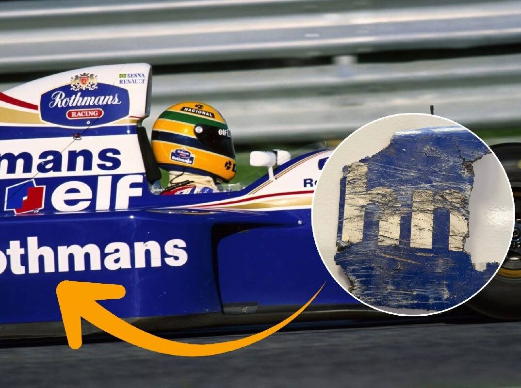 24 Jahre lang versteckt: Was mit einem Teil des Senna-Williams geschah 24 Jahre lang versteckt: Was mit einem Teil des Senna-Williams geschah