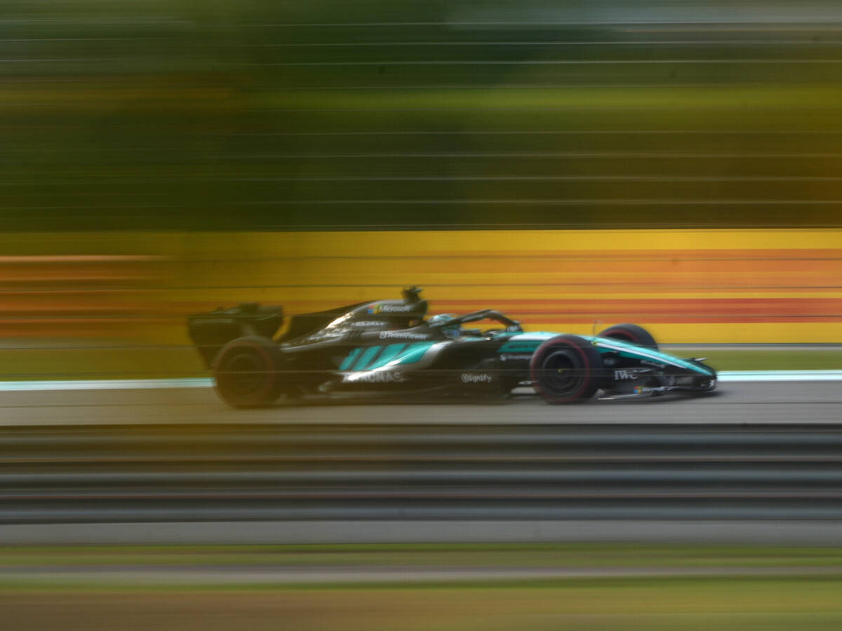 Reifenprobleme bremsen Update-Euphorie: Mercedes “neben der Pace”