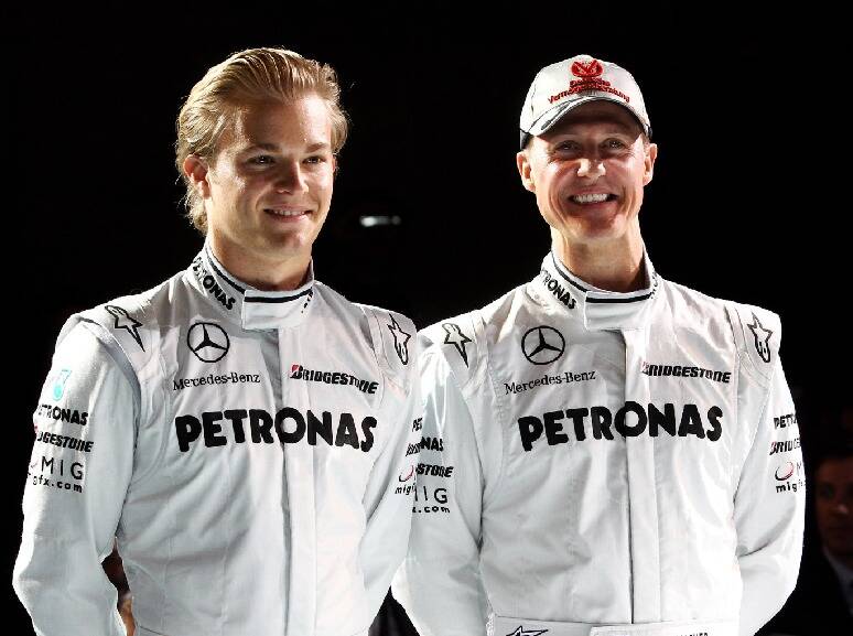 Nico Rosberg: Vater Keke warnte ihn vor Michael Schumacher Nico Rosberg: Vater Keke warnte ihn vor Michael Schumacher