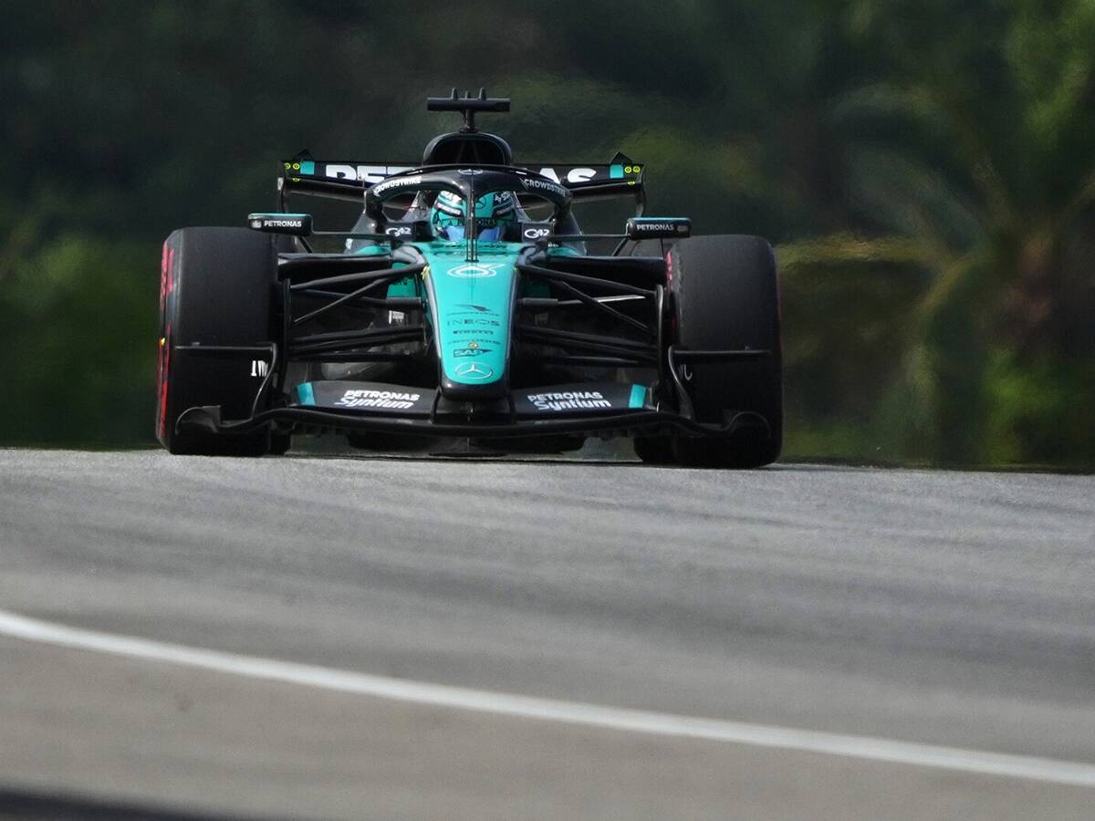 Mercedes bestätigt Strafe: Russell muss in Singapur ganz nach hinten Mercedes bestätigt Strafe: Russell muss in Singapur ganz nach hinten