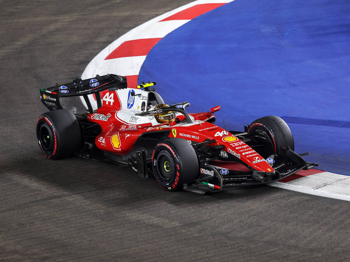 Podium verschenkt: Hamilton nimmt fehlerhafte Ferrari-Strategie auf sich Podium verschenkt: Hamilton nimmt fehlerhafte Ferrari-Strategie auf sich