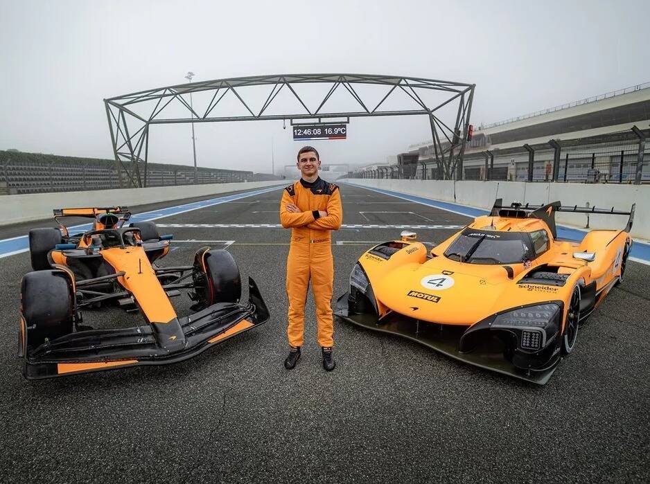 Mit Hypercar-Programm: Leonardo Fornaroli auch 2027 McLaren-Ersatzfahrer Mit Hypercar-Programm: Leonardo Fornaroli auch 2027 McLaren-Ersatzfahrer