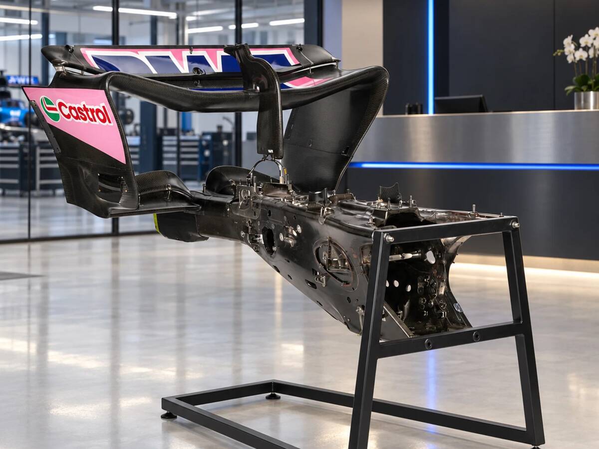 Auktion: Alpine-Formel-1-Auto von 2024 wird zum Sammlerstück