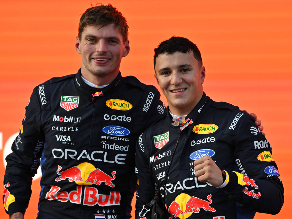 Keine Angst vor Max Verstappen? Isack Hadjar schätzt sich “glücklich” Keine Angst vor Max Verstappen? Isack Hadjar schätzt sich “glücklich”
