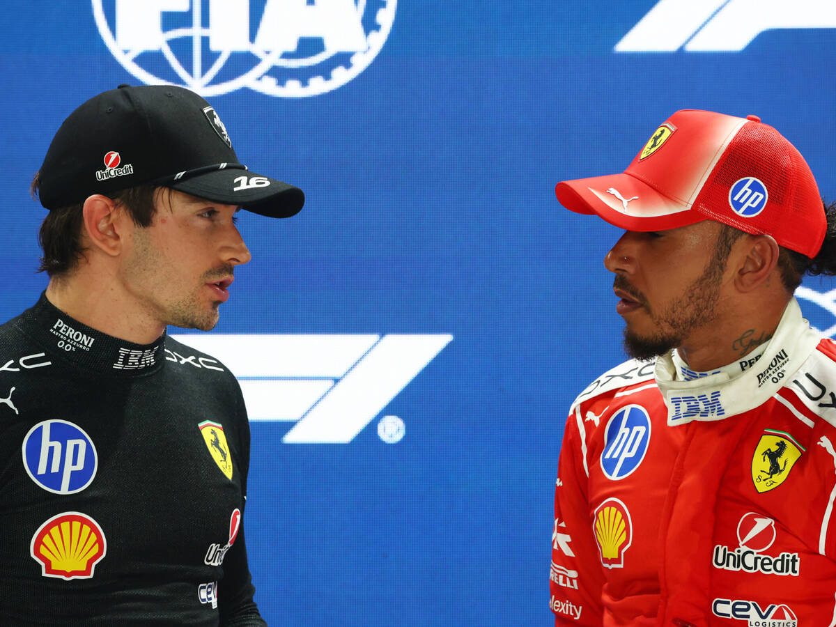 Charles Leclerc: Mache immer noch Notizen, um von Hamilton zu lernen Charles Leclerc: Mache immer noch Notizen, um von Hamilton zu lernen