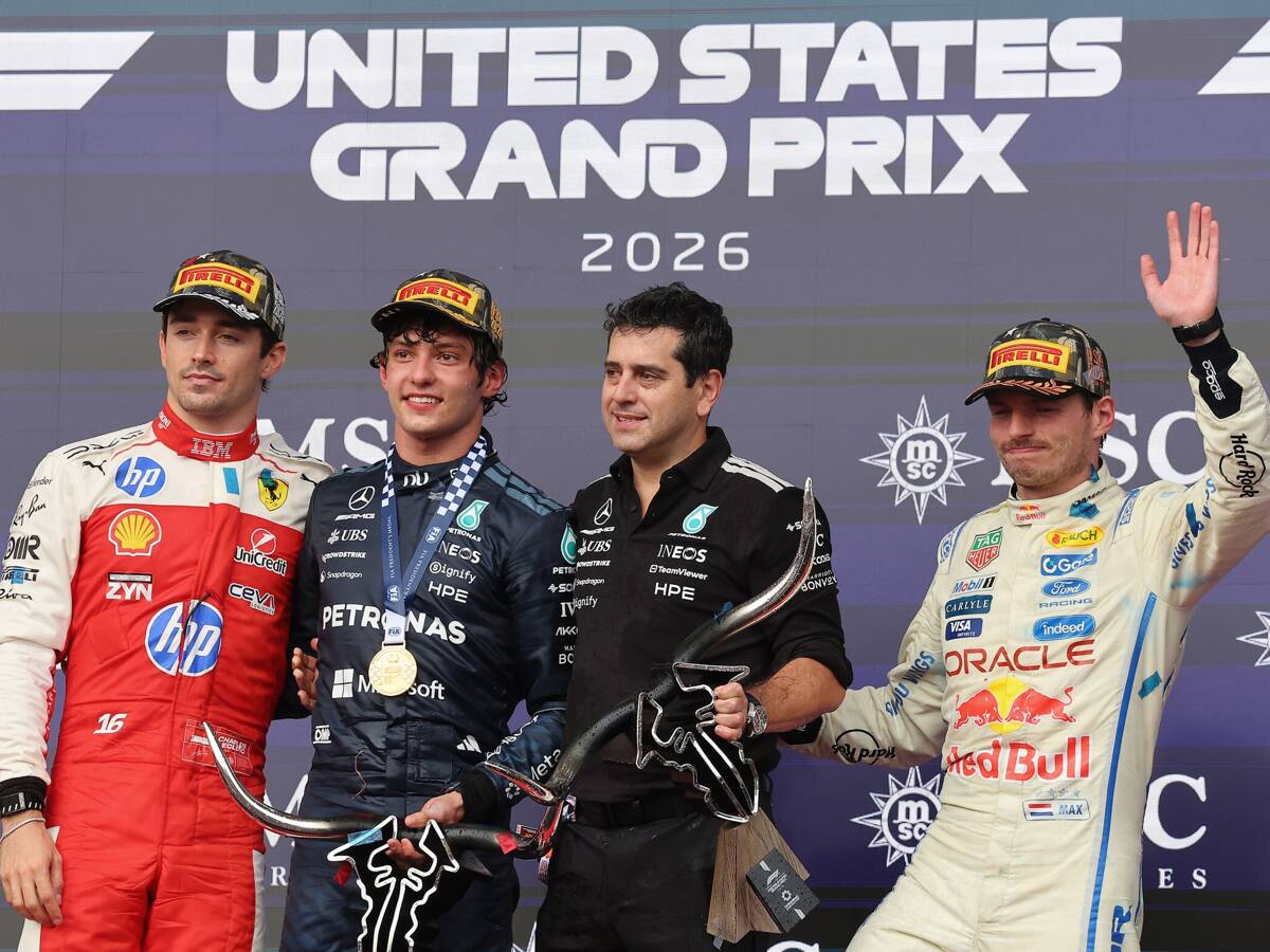Kimi Antonelli gewinnt in Austin: Jetzt fehlen nur noch zwei Punkte! Kimi Antonelli gewinnt in Austin: Jetzt fehlen nur noch zwei Punkte!