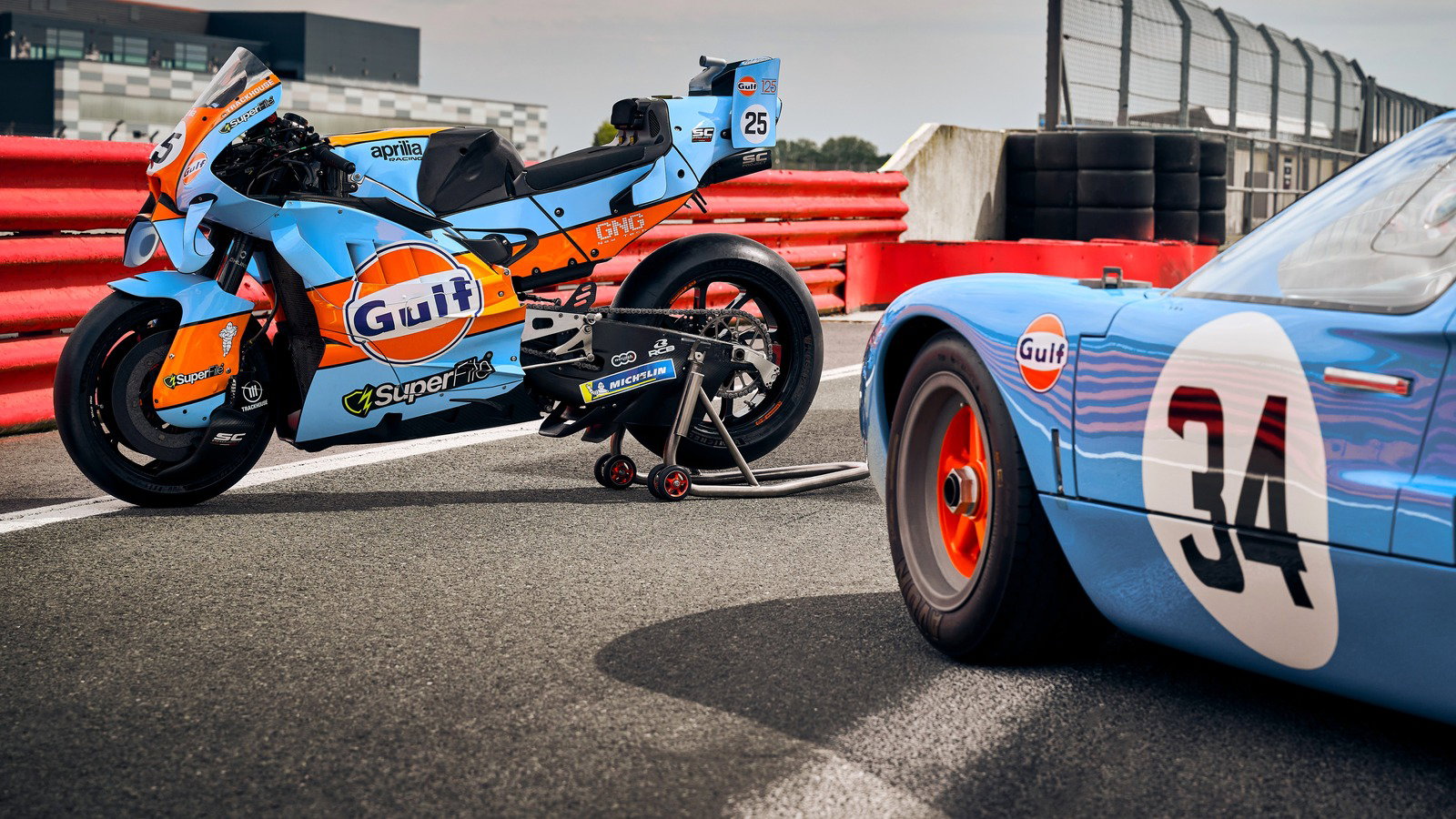 First look: Trackhouse unveils Ford GT40-inspired Gulf MotoGP livery First look: Trackhouse unveils Ford GT40-inspired Gulf MotoGP livery
