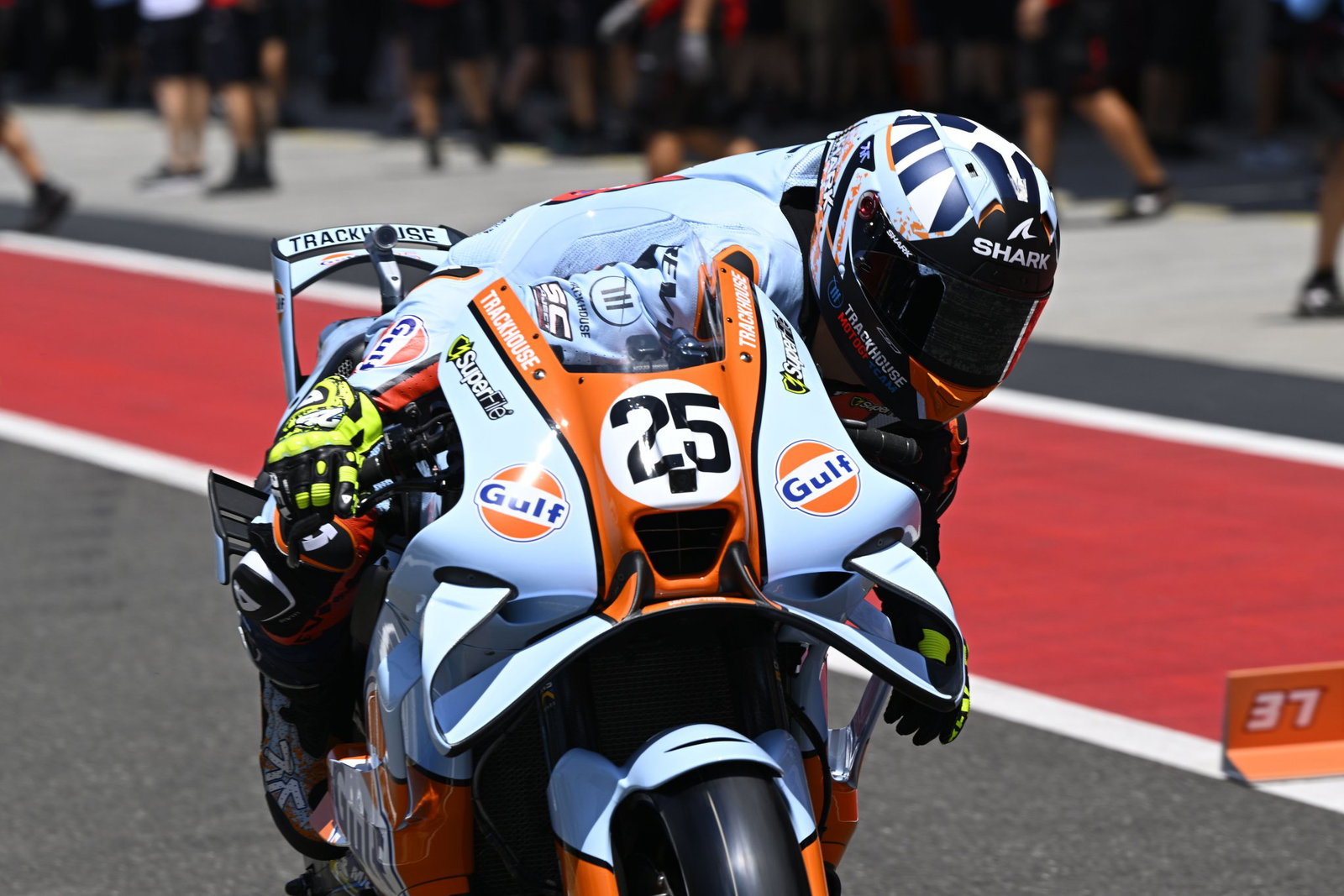 Raul Fernandez tops crash-strewn Indonesia MotoGP Practice