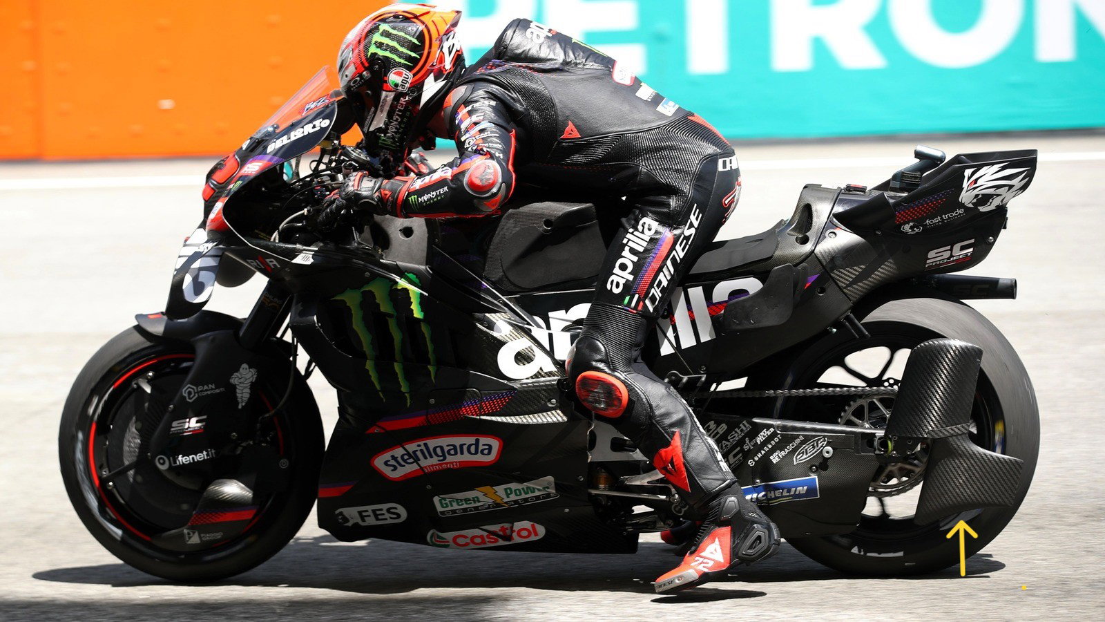 PICS: Marco Bezzecchi debuts new Aprilia aero at Sepang MotoGP PICS: Marco Bezzecchi debuts new Aprilia aero at Sepang MotoGP