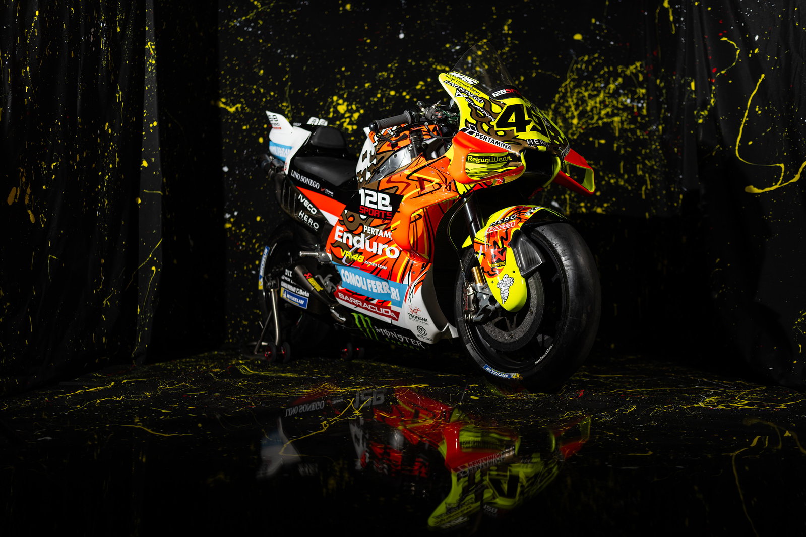 VR46 unveils bold new livery for Indonesian MotoGP round