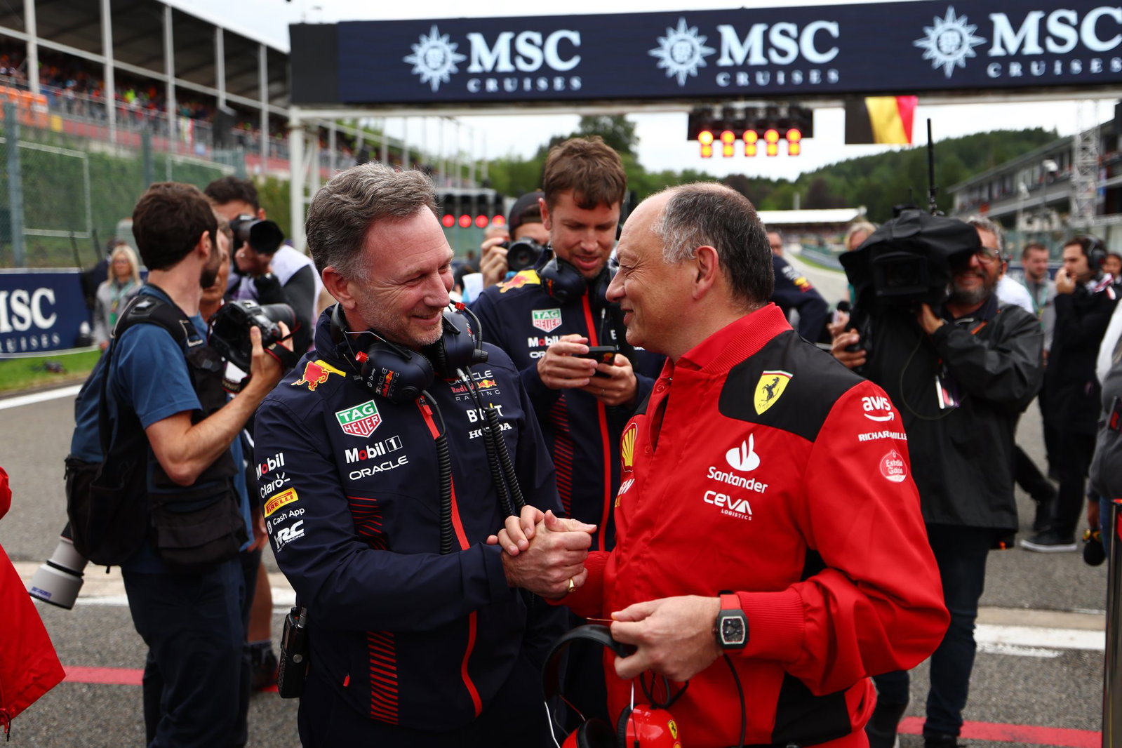 Christian Horner “not the right man” for Ferrari as Fred Vasseur likened to team legend Christian Horner “not the right man” for Ferrari as Fred Vasseur likened to team legend