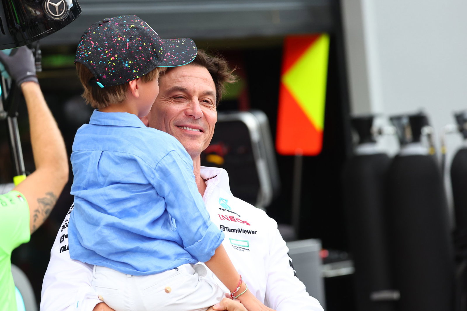 Toto Wolff’s son Jack escapes major injury after scary go-kart crash
