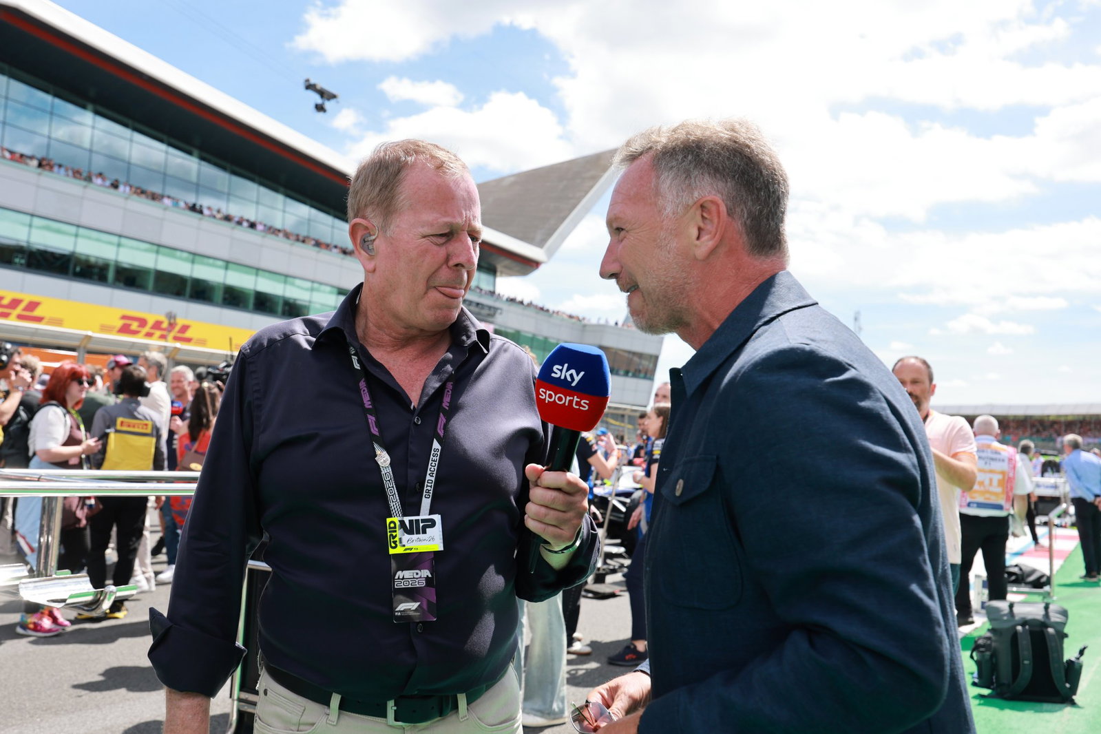 Martin Brundle reveals what Christian Horner told him about Ferrari rumours Martin Brundle reveals what Christian Horner told him about Ferrari rumours