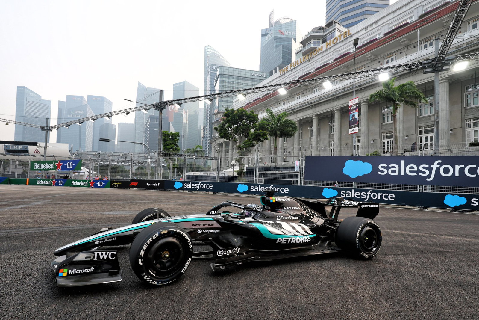 F1 Singapore Grand Prix LIVE: Updates from sprint qualifying