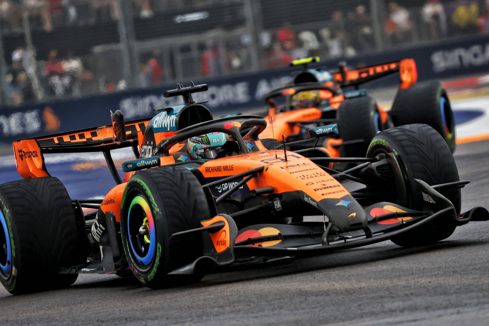 Martin Brundle delivers verdict on McLaren’s Singapore GP clash Martin Brundle delivers verdict on McLaren’s Singapore GP clash